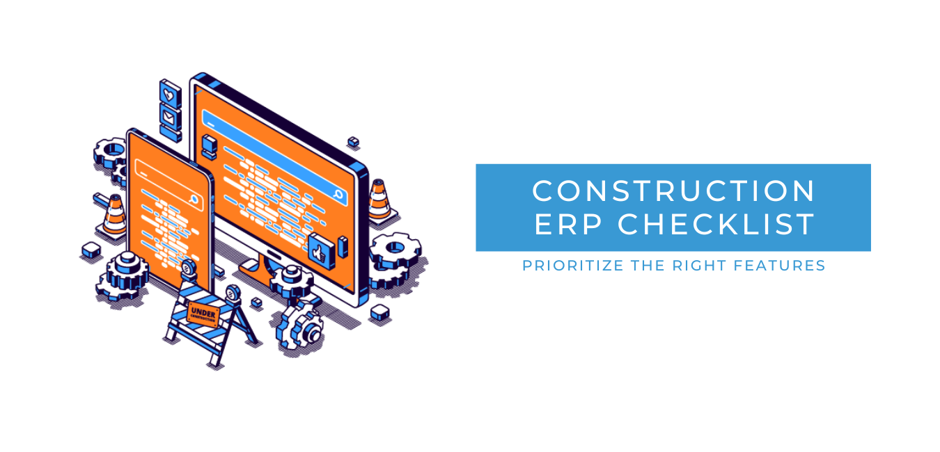 construction ERP checklist