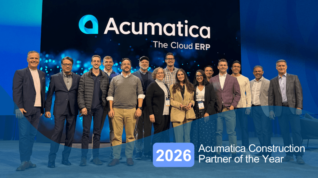 Acumatica Construction Partner of the Year 2026